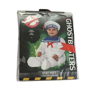Baby Ghostbuster Stay Puft Costume Set